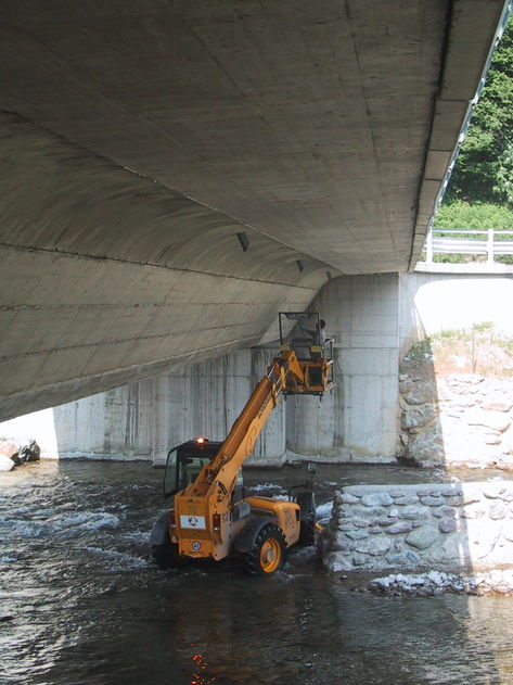 Ristrutturazione di ponte in cls